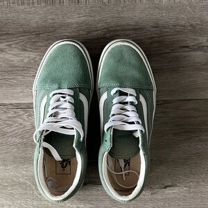 Green Canvas woman’s Shoes